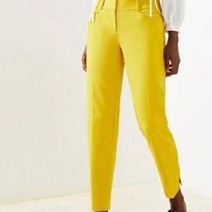 Loft yellow pants